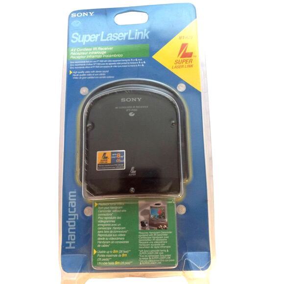 SONY IFT-R20 Super Laser Link IR Receiver AV Cordless NEW 027242562370 - Picture 1 of 3